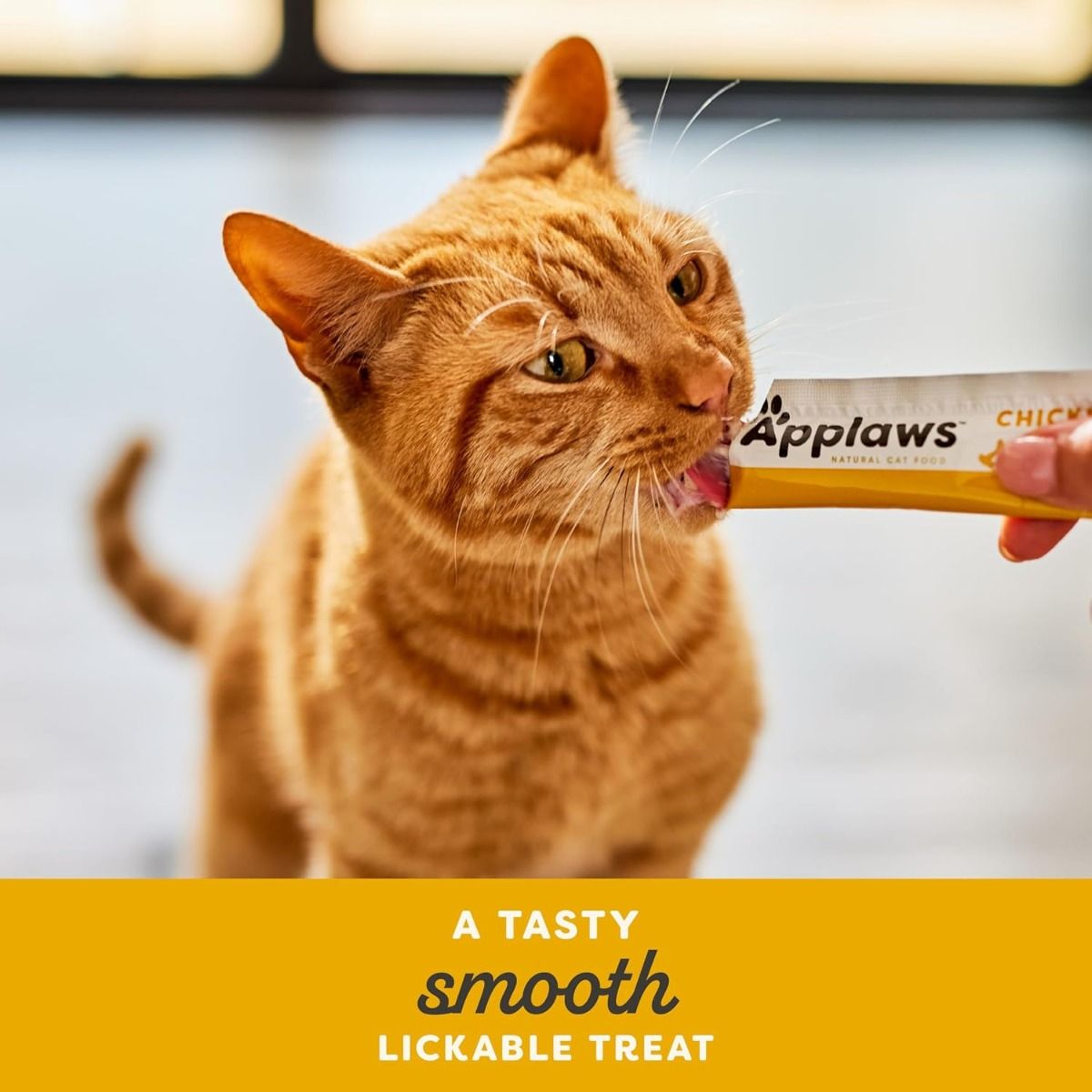 Applaws Chicken Creamy Lickable Cat Treats 4x15g thumbnail 3