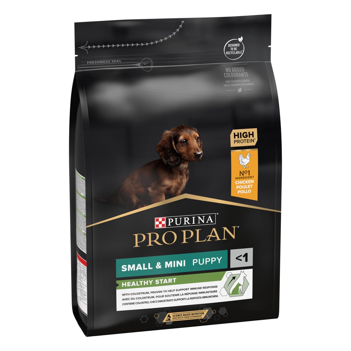 PRO PLAN HEALTHY START SMALL AND MINI PUPPY,3KG CHICKEN